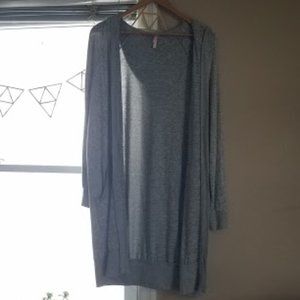 Grey Hooded Sweater